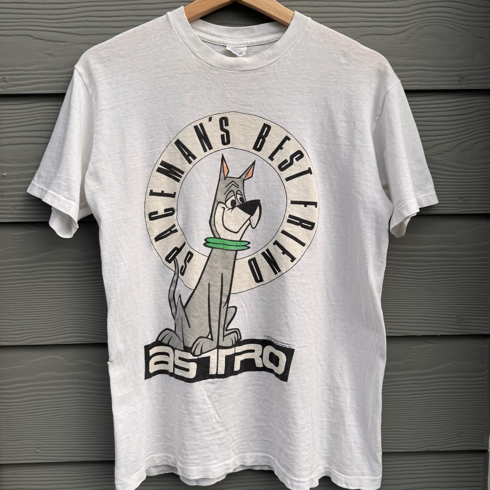Vintage The Jetsons His Boy Astro T Shirt Single Stitch Made USA Sz Medium 1990
